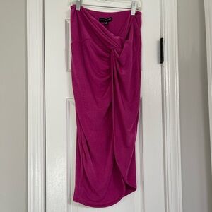 JLUXLABEL Purple Skirt. Adjustable strings. Size Medium. BRAND NEW WITH TAGS